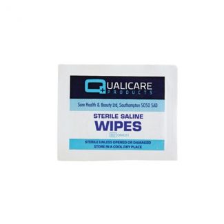 Saline Sterile wipes (100)