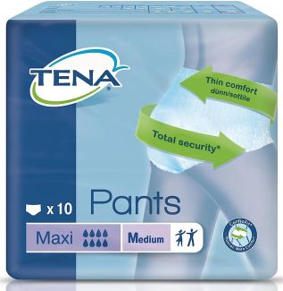TENA Unisex Pants Maxi Large - 10