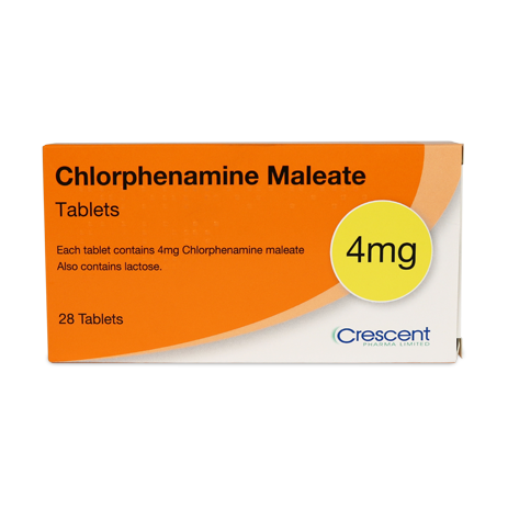 Chloramine Tablets Chlorphenamine 4mg Tablets (28)