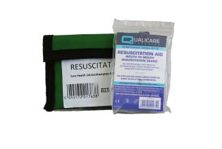 Resus Aid in Keyring pouch 