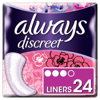 Always Discreet Liners - Pack of 24