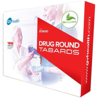 Drug Round Disposable Tabards (125)