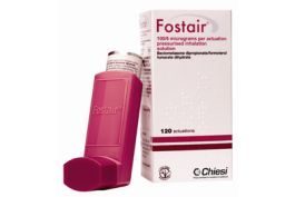 Fostair 100micrograms/dose / 6micrograms/dose inhaler 120 dose