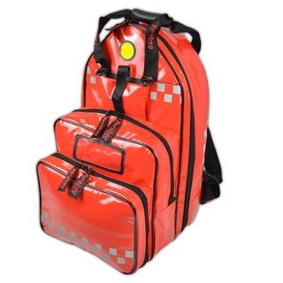 First Responder AED & Oxygen Backpack Red