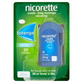 Nicorette Lozenges Cools 2mg 20